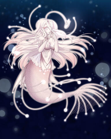 Adoptable - Fanfin Anglerfish